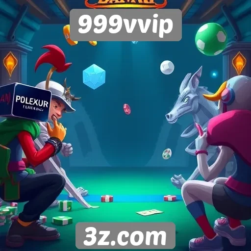 Diversidade de jogos disponíveis na plataforma 999vvip